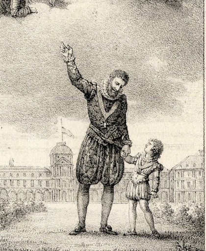  Henri IV et Louis XIII enfant