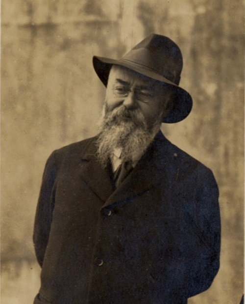 Portrait de Franics Jammes ; 1917 / photographie / Bibliothèque Patrimoniale Pau / cote PHA53 (33)