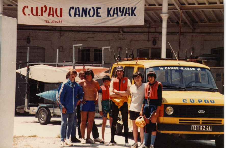 La base du pont d'Espagne en 1983