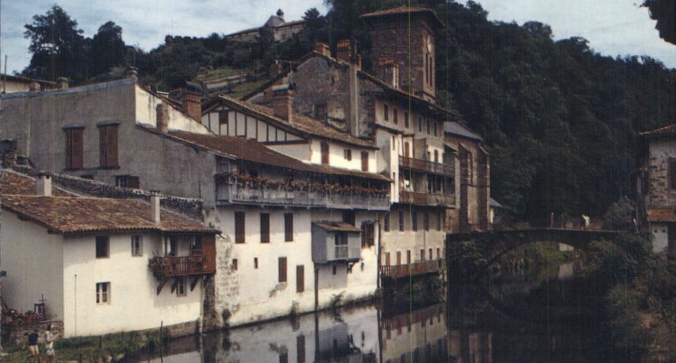 Saint-Jean-Pied-de-Port (Pyrénées-Atlantiques) : Bords de la Nive