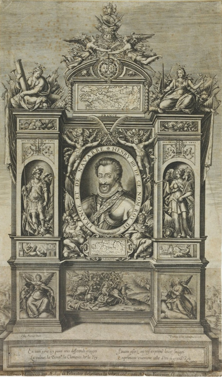 Henry IIII De Ce nom Roy de France et de Navarre / Leu, Thomas de (1555?-1612?)
