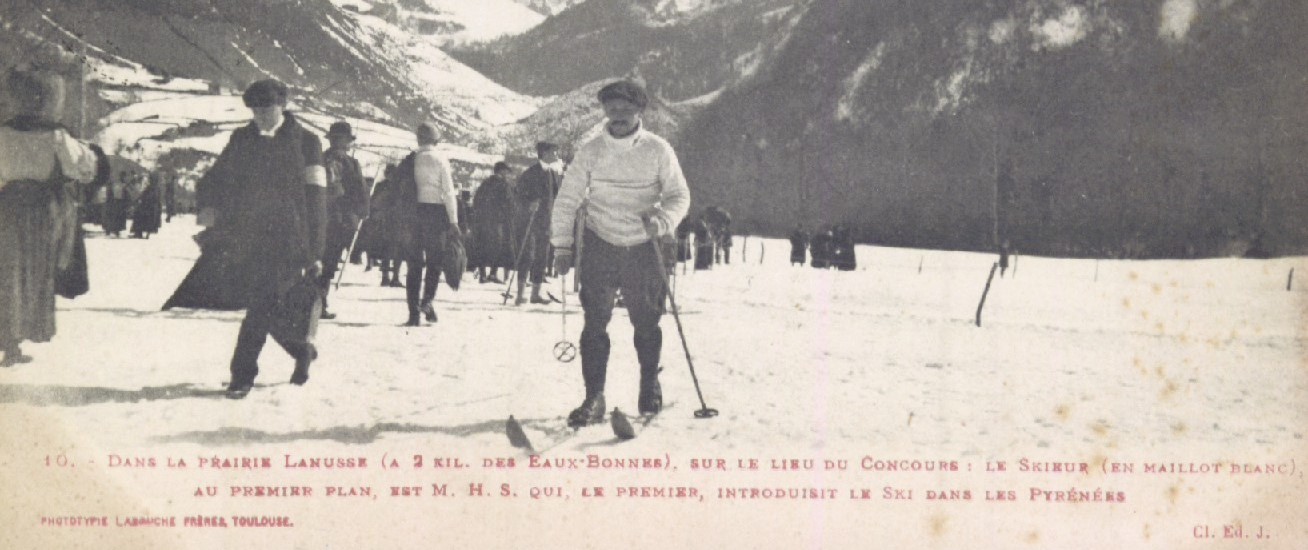 Concours International de Skis de Pau - Eaux-Bonnes (21 février 1909) / Ed. Jacques