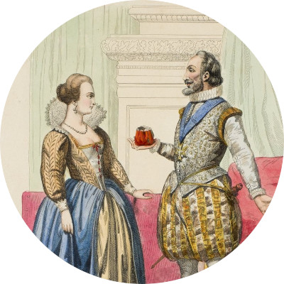 Henri IV et Gabrielle d'Estrées